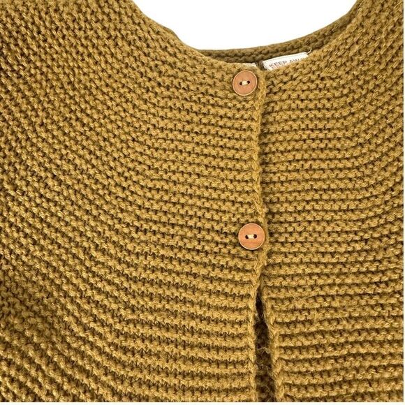 Zara Knitwear Baby Girl 2-Button Cardigan Sweater size 3-4 years - Picture 3 of 7